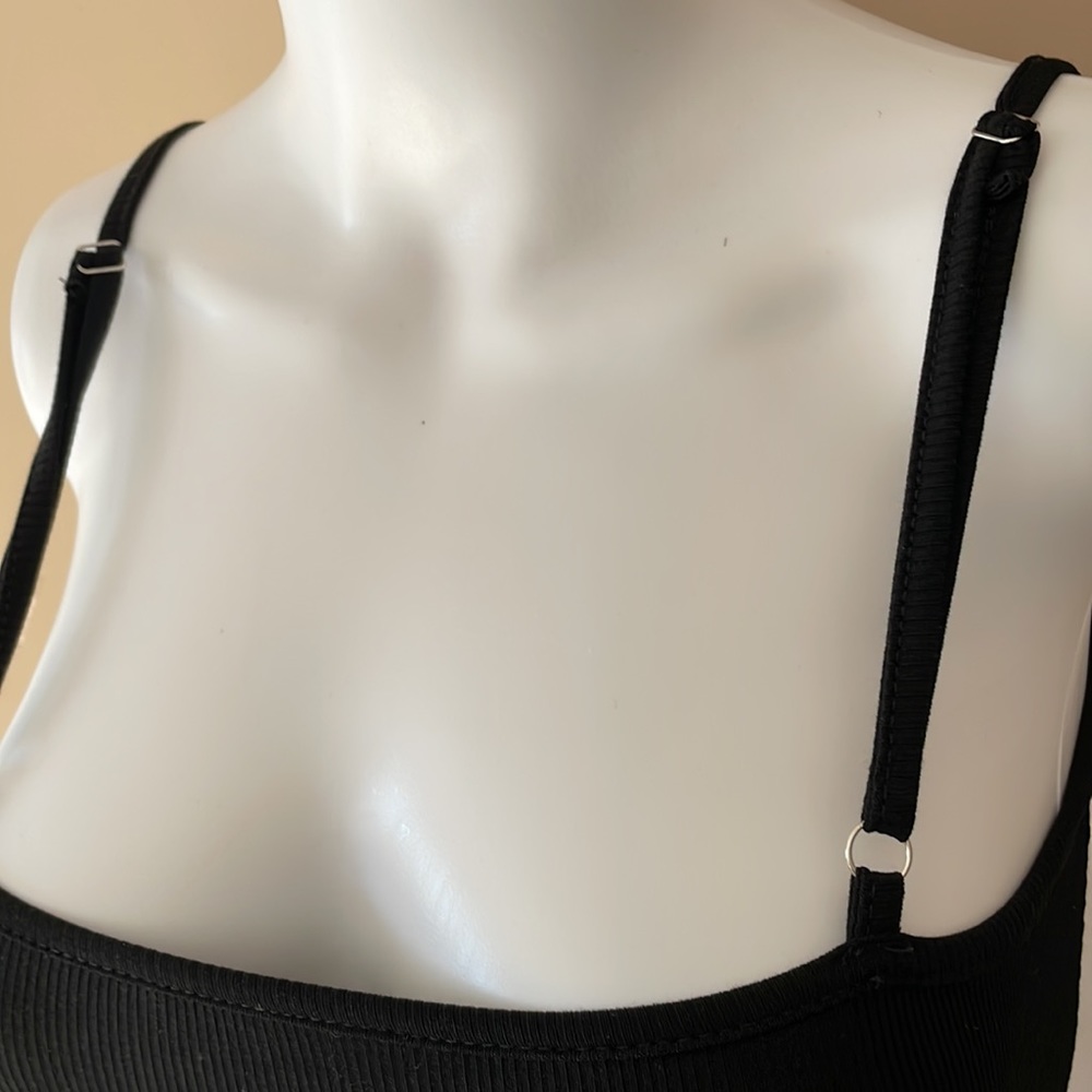 Black cut out halter dress XS New - Picture 2 of 7